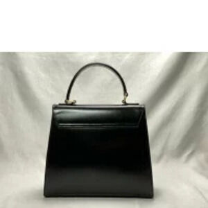 Givenchy leather 4G handle handbag black top